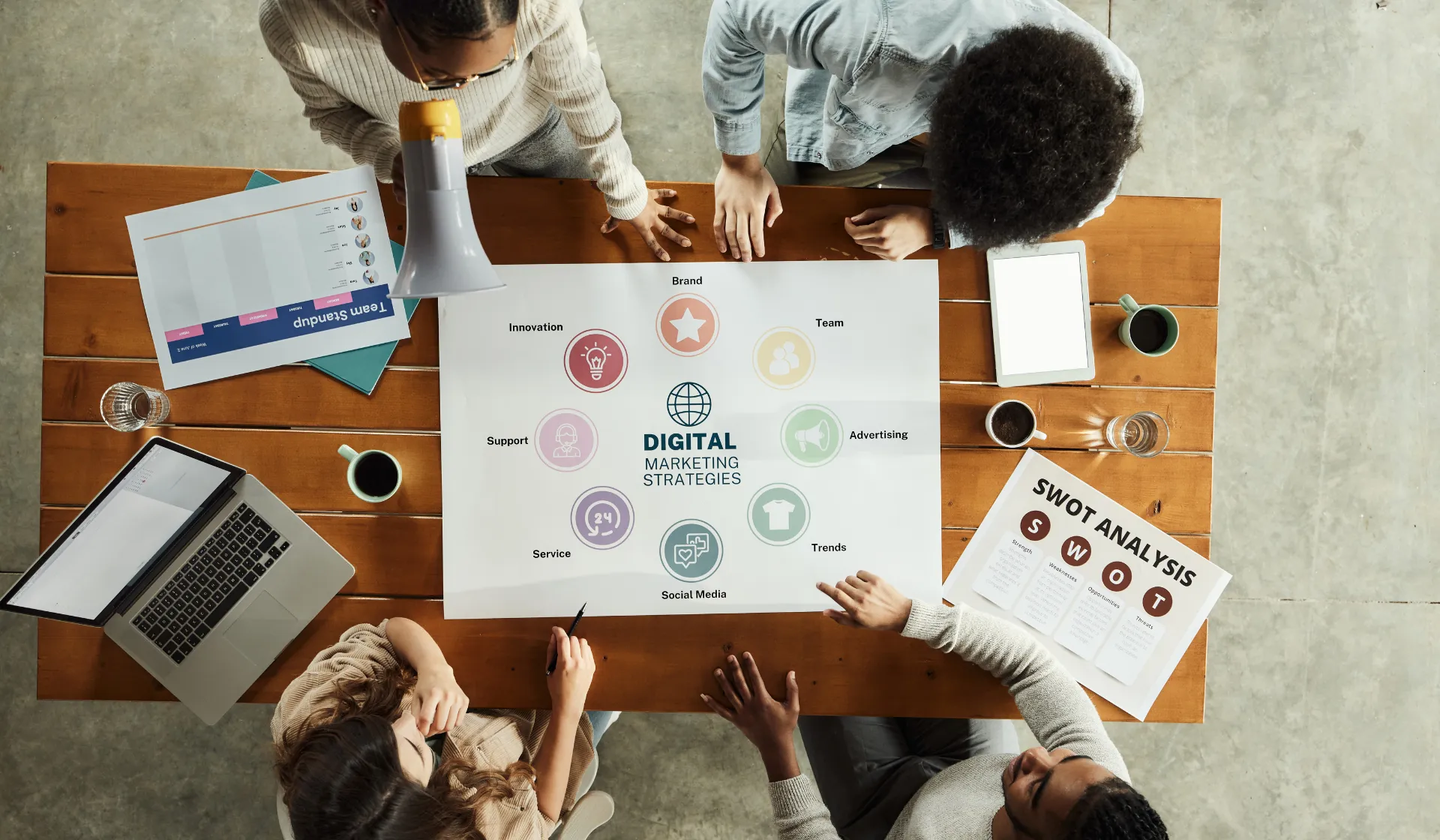 The Tri-Cities skyline representing the growing local business community